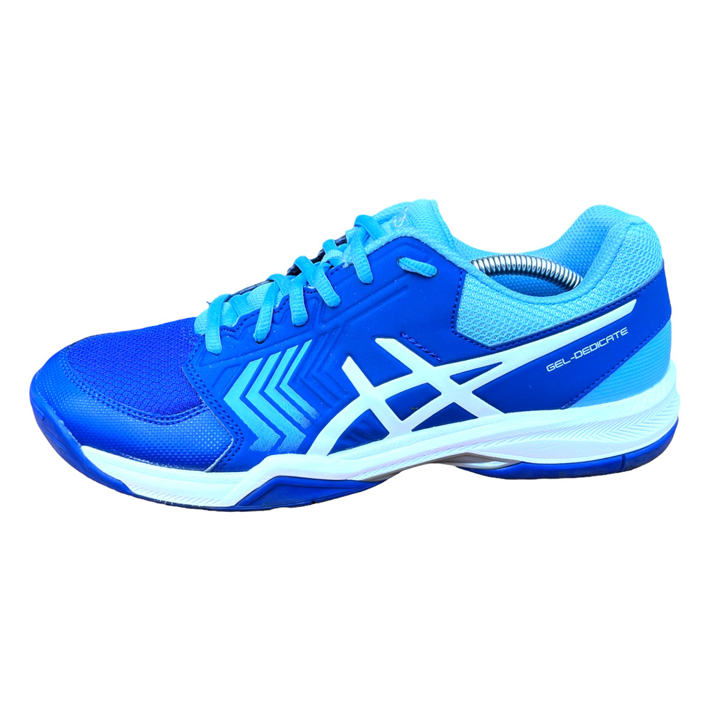 ASICS Women's Size 10 Blue White Running Tennis Shoes Sneaker